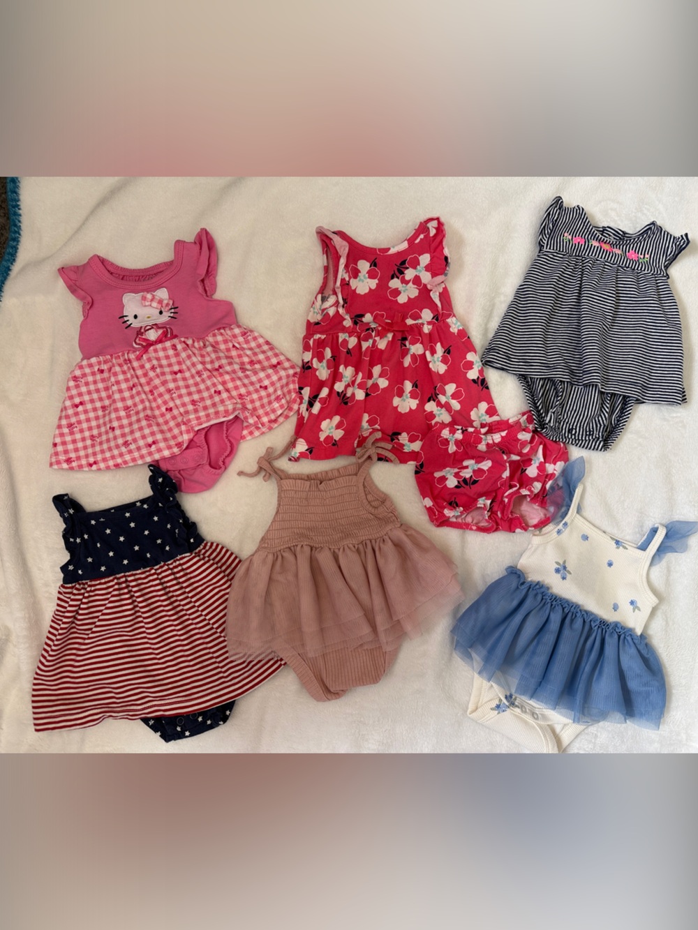 Newborn Floral & Patterned Dress Bundle